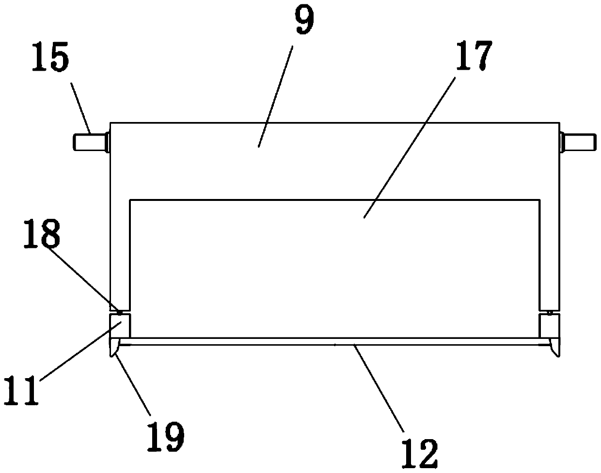 Clamping device special for numerical control machine tool