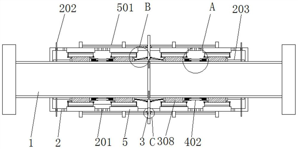 Adjustable rare earth permanent magnet fuel gas energy-saving device