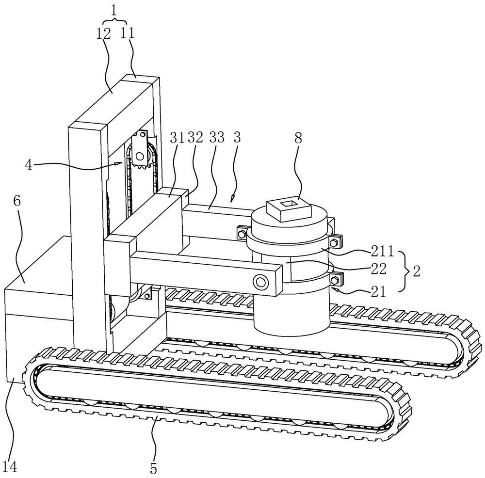 Auxiliary device for maintaining rotary excavating drill bit and construction method of auxiliary device