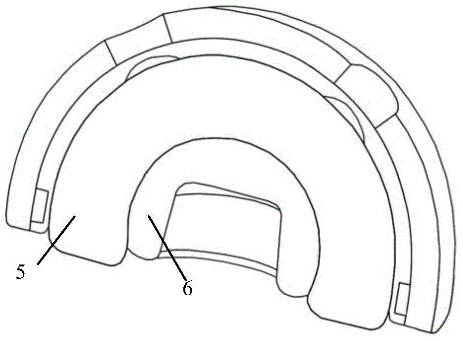 Combined artificial hip joint cup