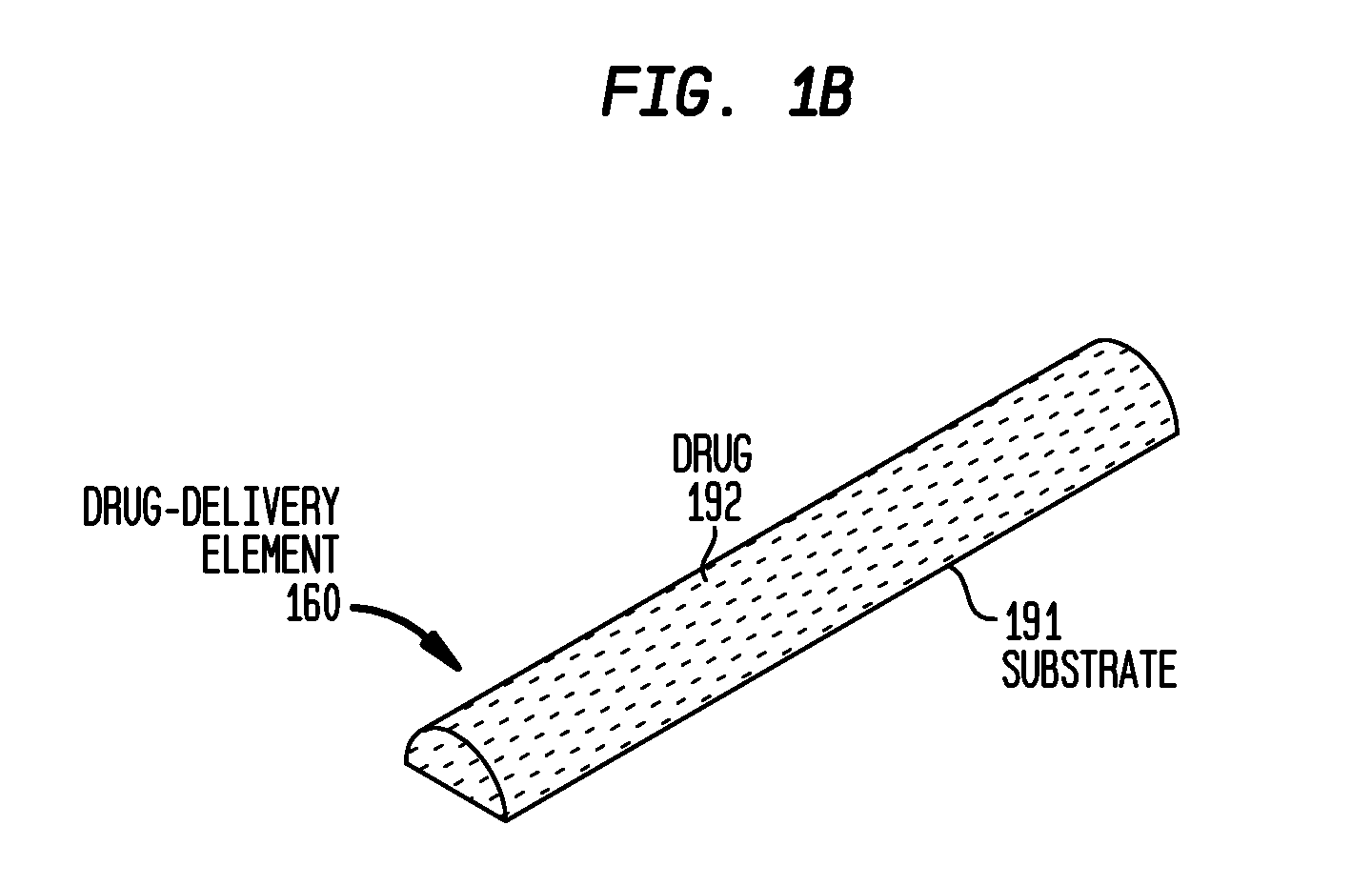 Drug-delivery element for an elongate implantable medical device component