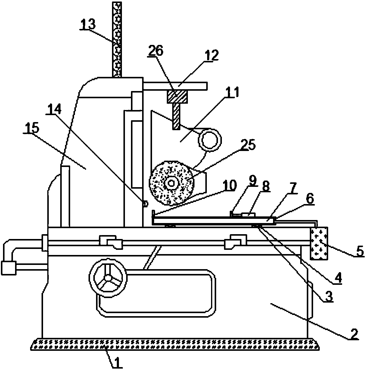 Multi-station surface grinding machine