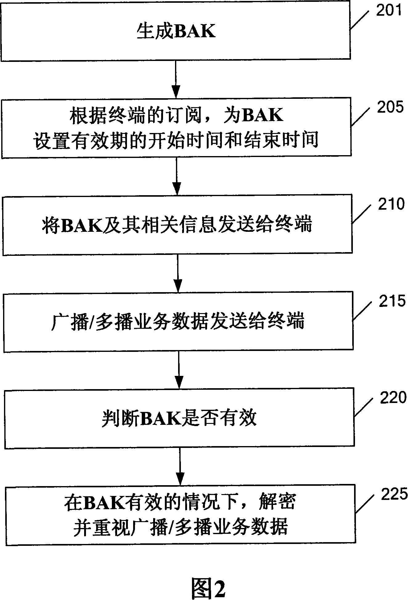 Method, network unit, terminal and system for providing broadcast/multicast service