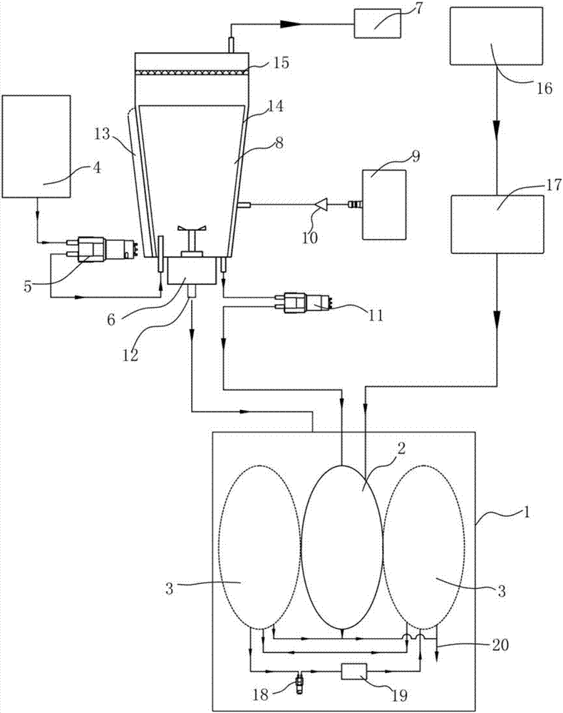 Foot nursing machine