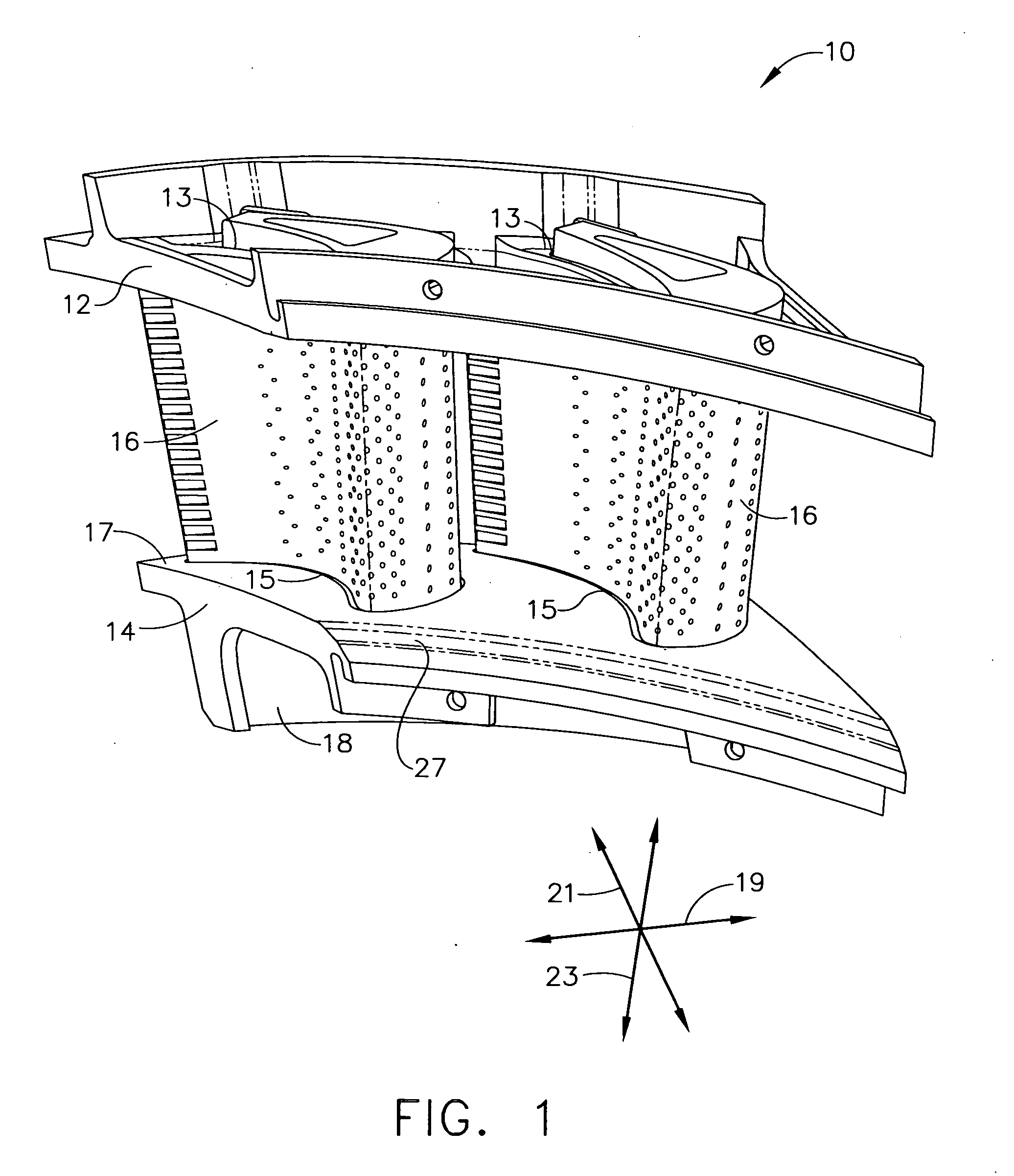 Method for repairing a turbine engine vane assembly and repaired assembly