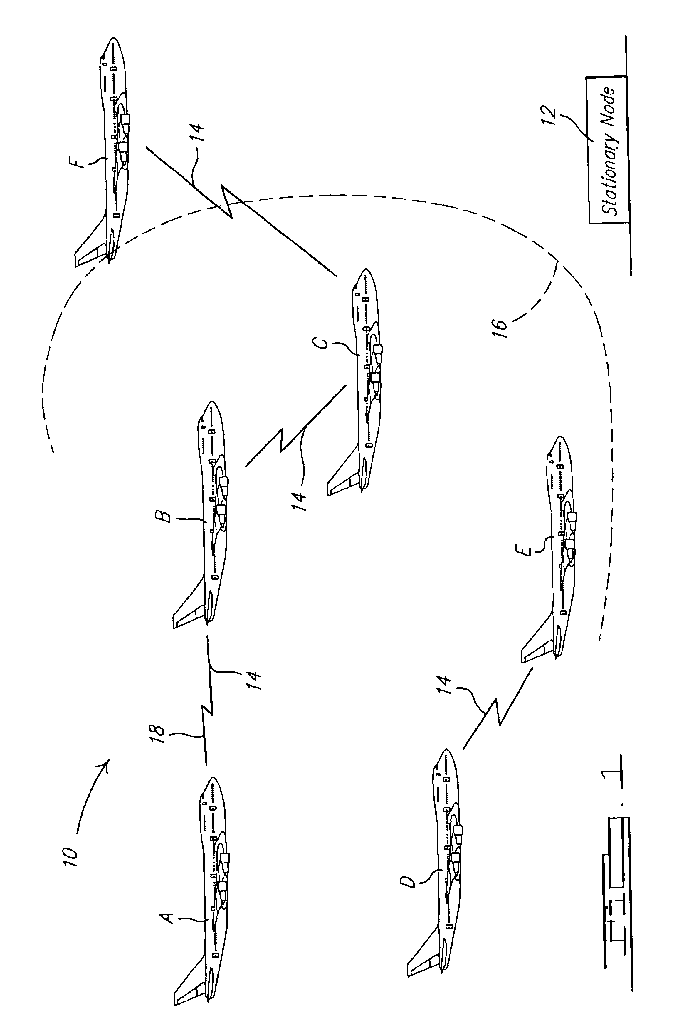 Method and apparatus for reducing self-interference in a mobile network