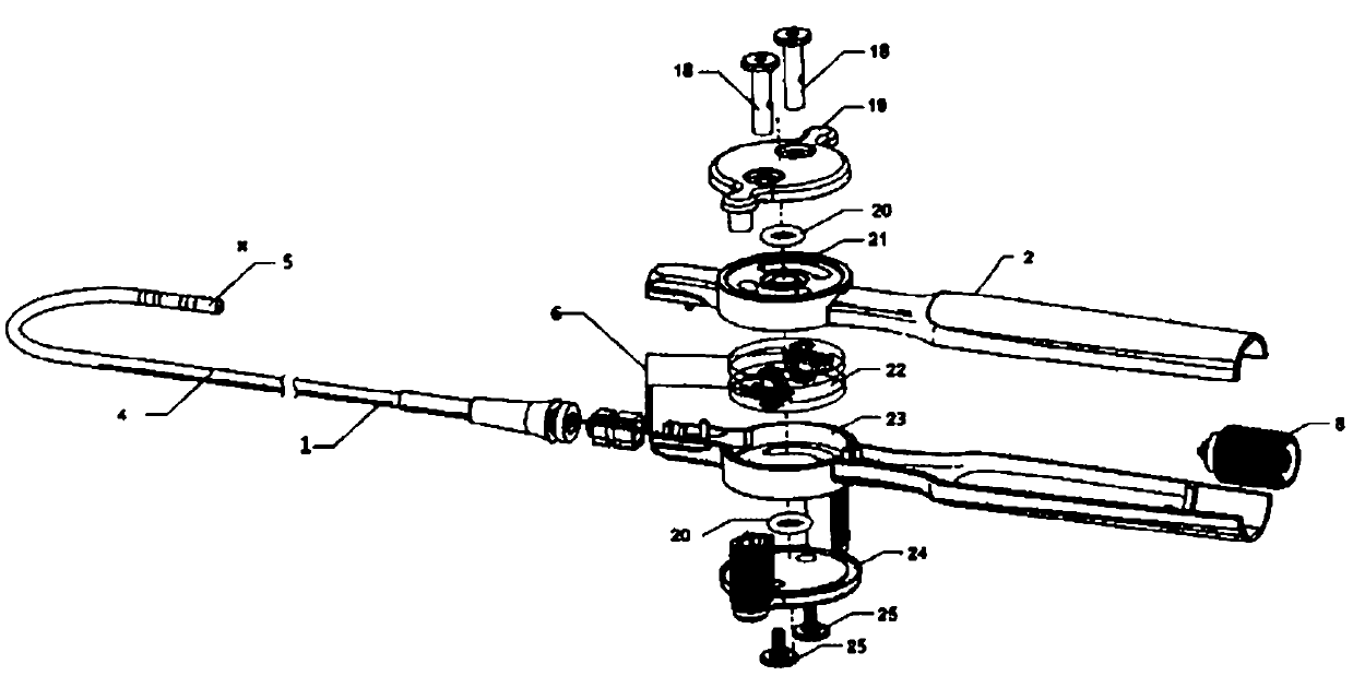 Controllable bilateral-deflection perfusion electrophysiologic conduit