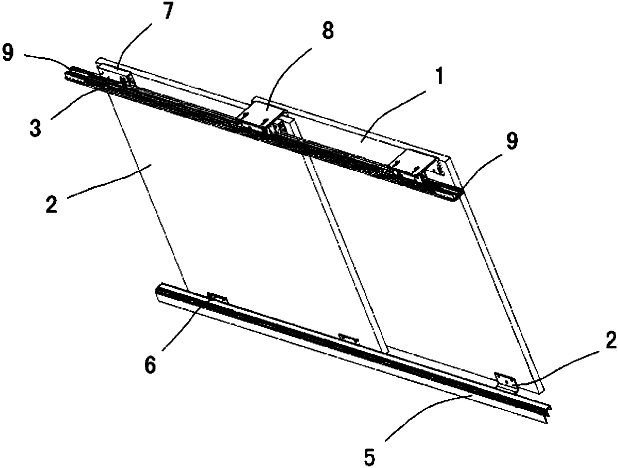 Bidirectional door locked elastically and automatically