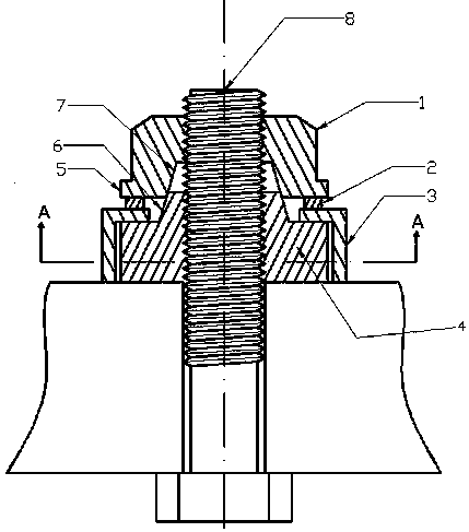 Combined lock nut