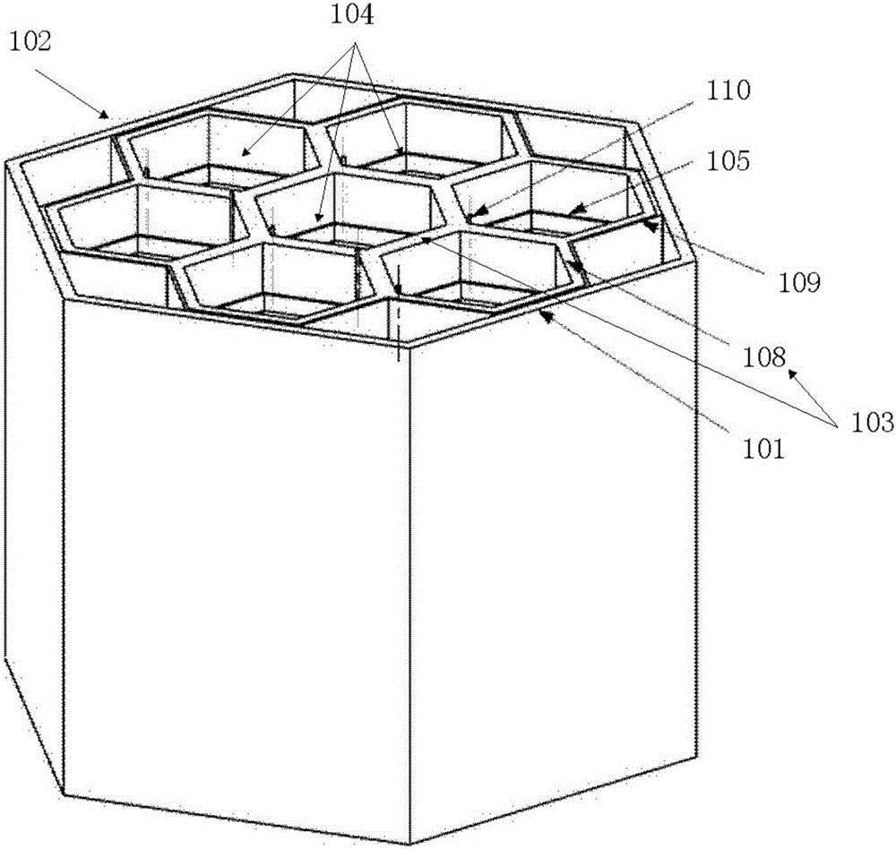 Honeycomb-type dielectric barrier discharge plasma propelling device