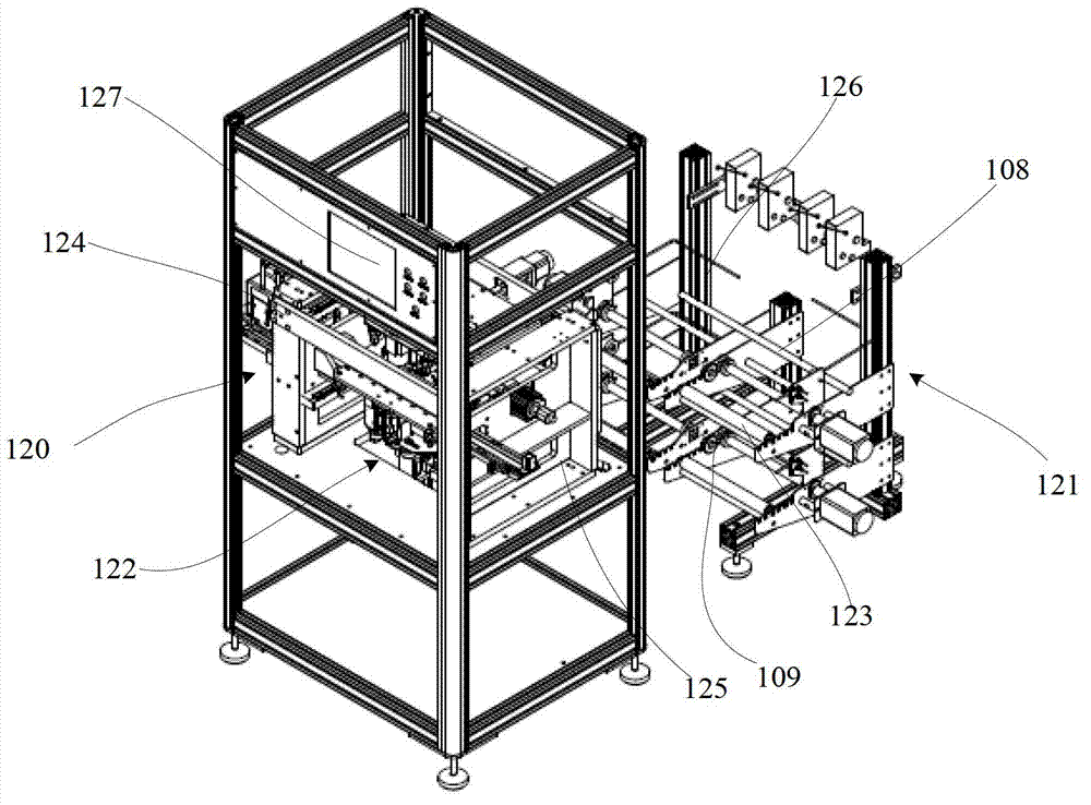 Double-shaft winding mechanism