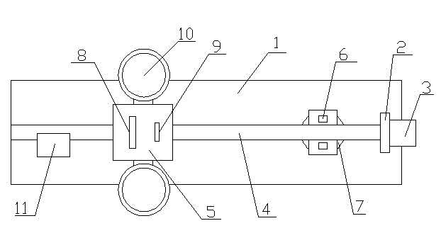 Steel tube sheet winding machine