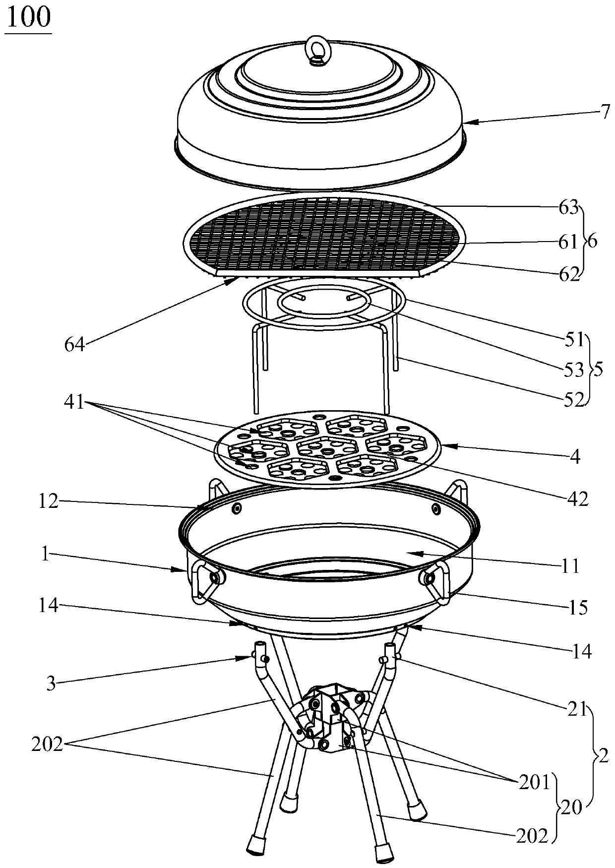 Outdoor cooking utensil