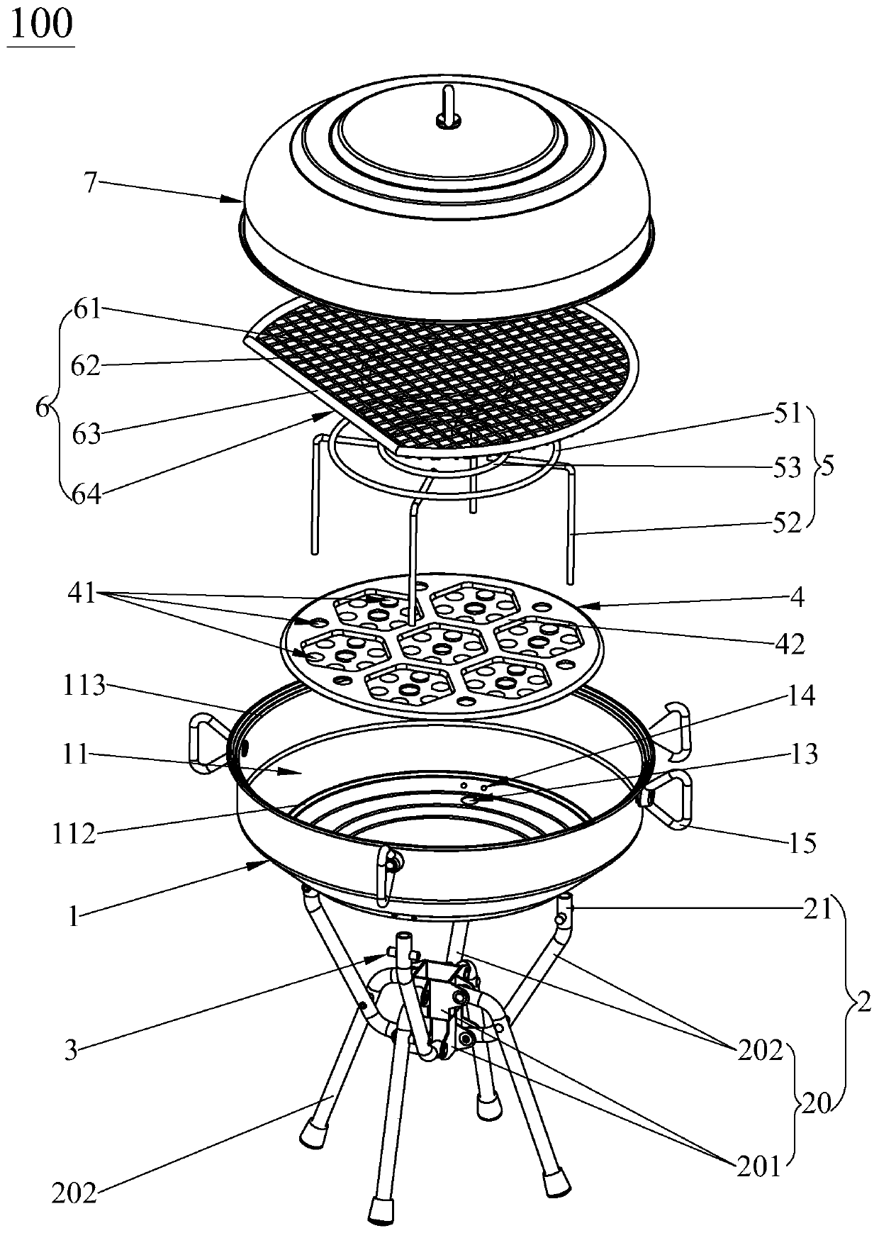 Outdoor cooking utensil