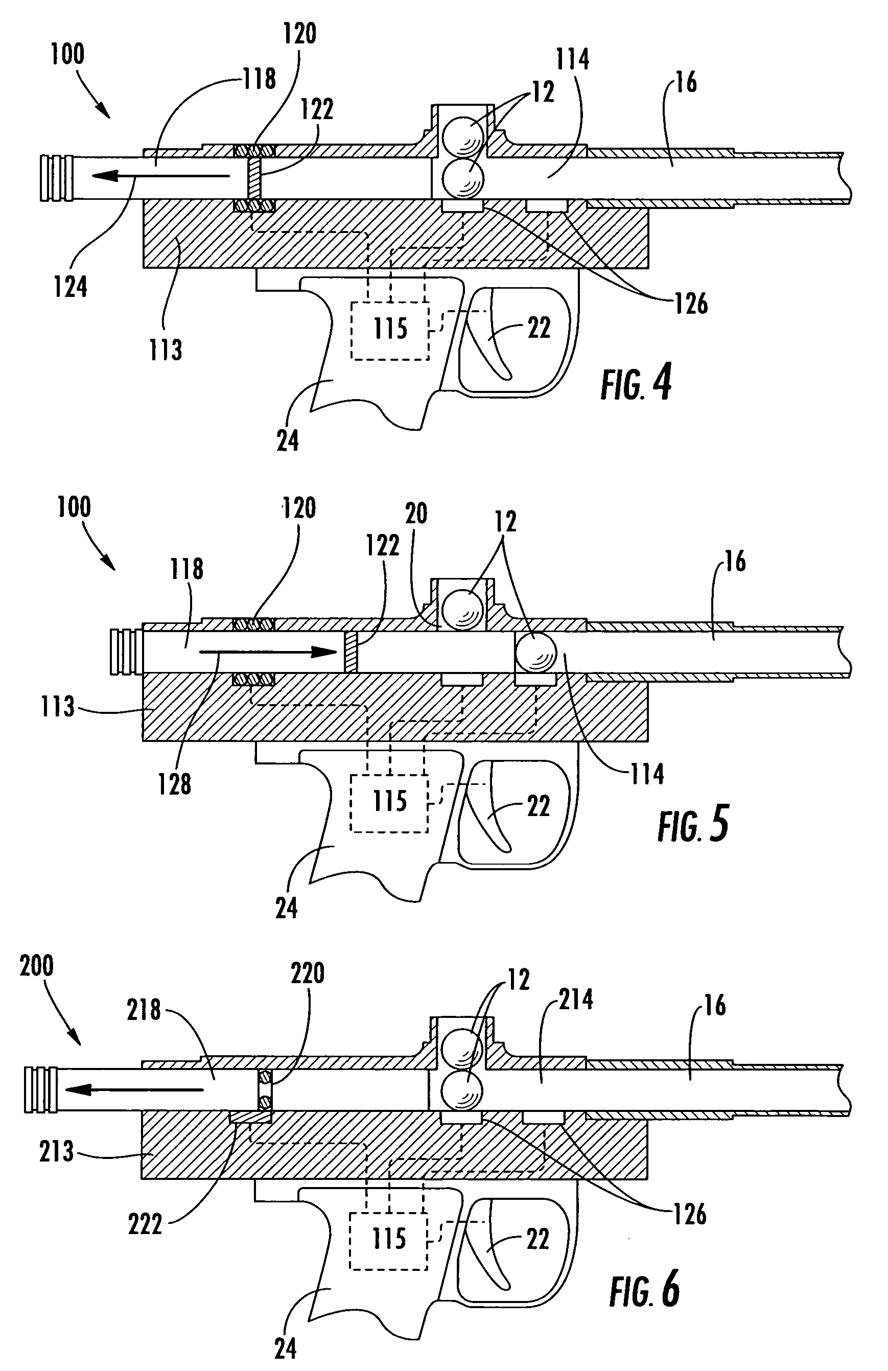 Electro-magnetically operated bolt