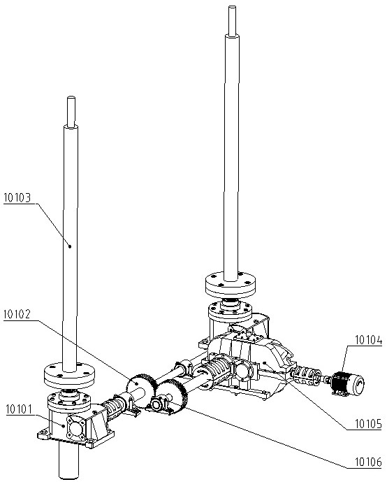 High-temperature bending fatigue in-situ test device and method