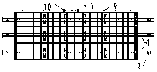 Automatic curing equipment and curing method for concrete for truss type integral steel forms