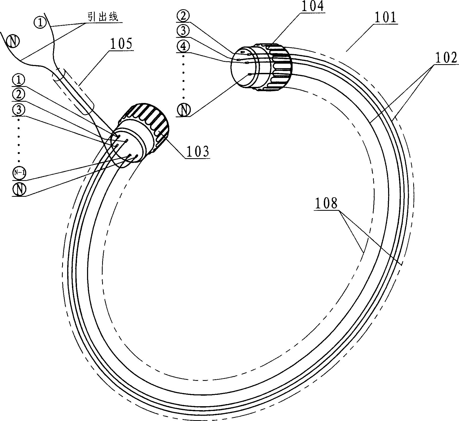 Cable fault detecting device