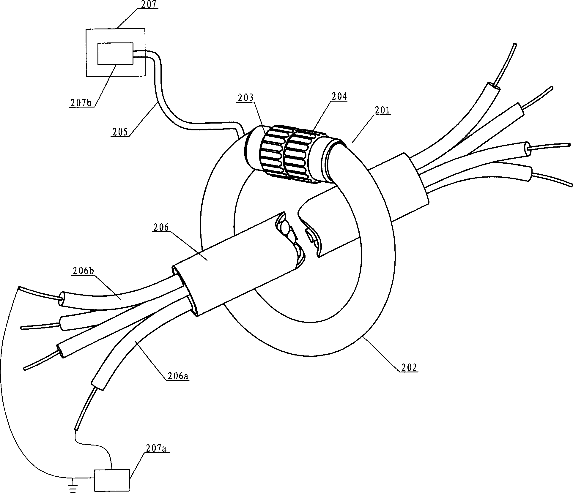 Cable fault detecting device