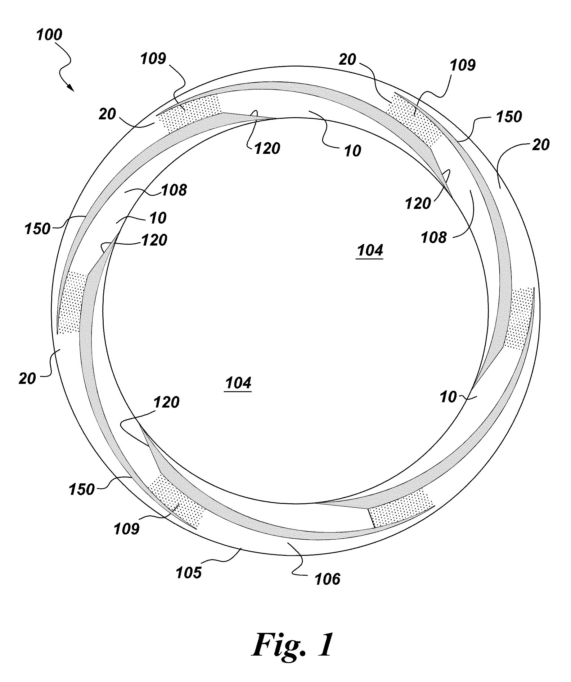 Supersonic compressor comprising radial flow path