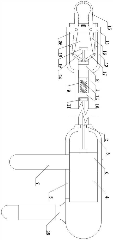 Foreign matter forceps for digestive system department