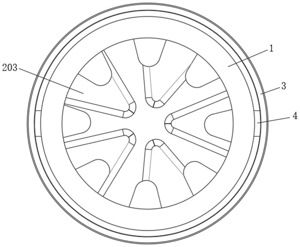 Hub-free rim propeller