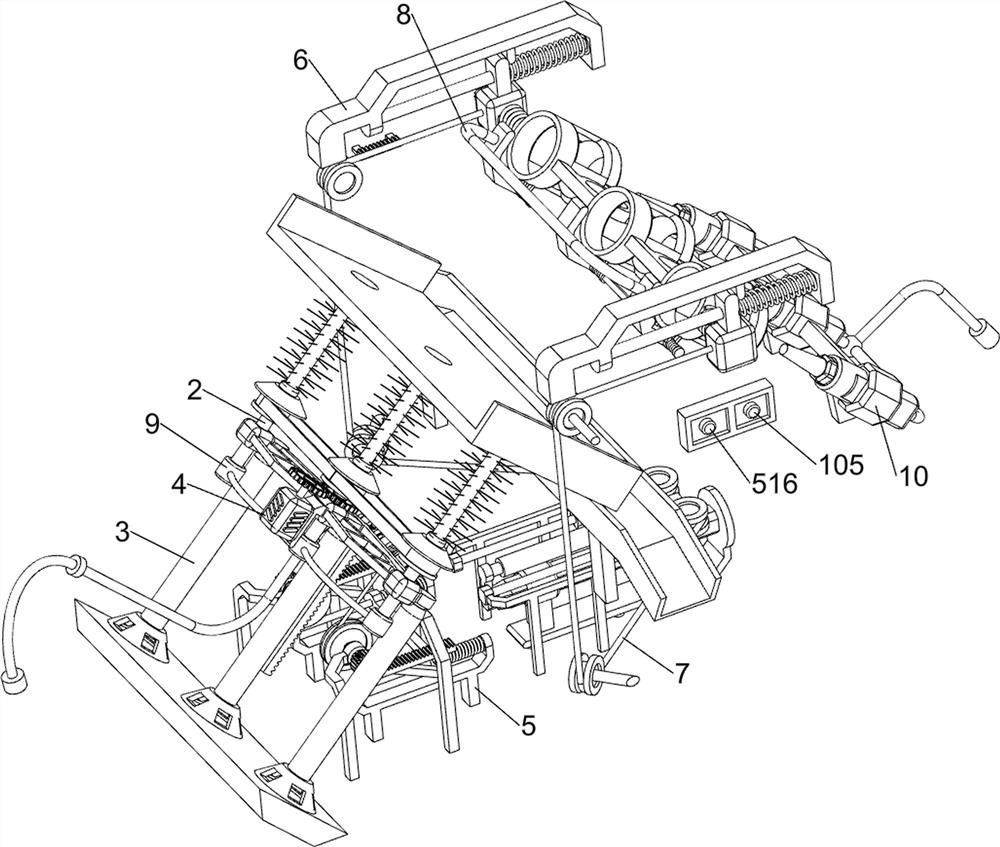 Preliminary cleaning device for cosmetic bottle recycling