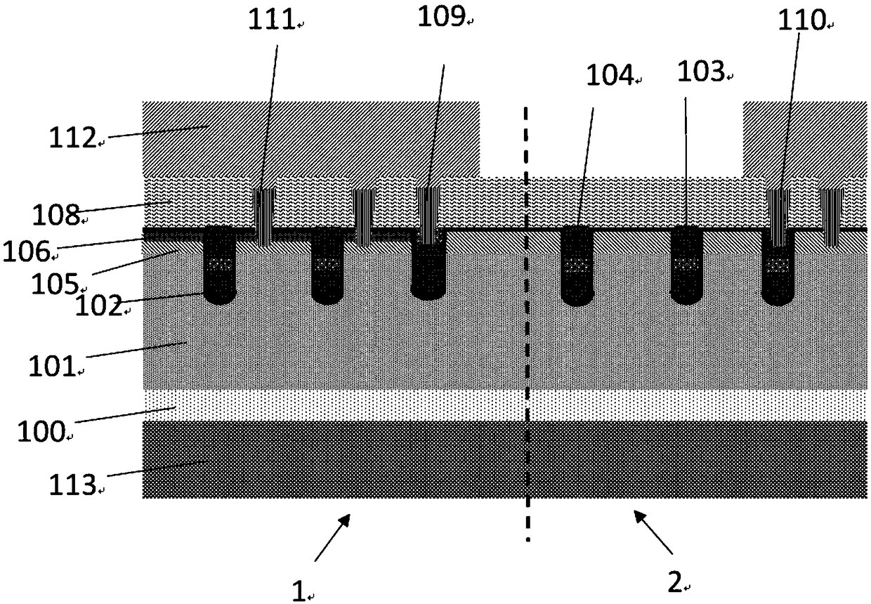 MOS transistor switch, preparation method thereof and electronic device comprising the same