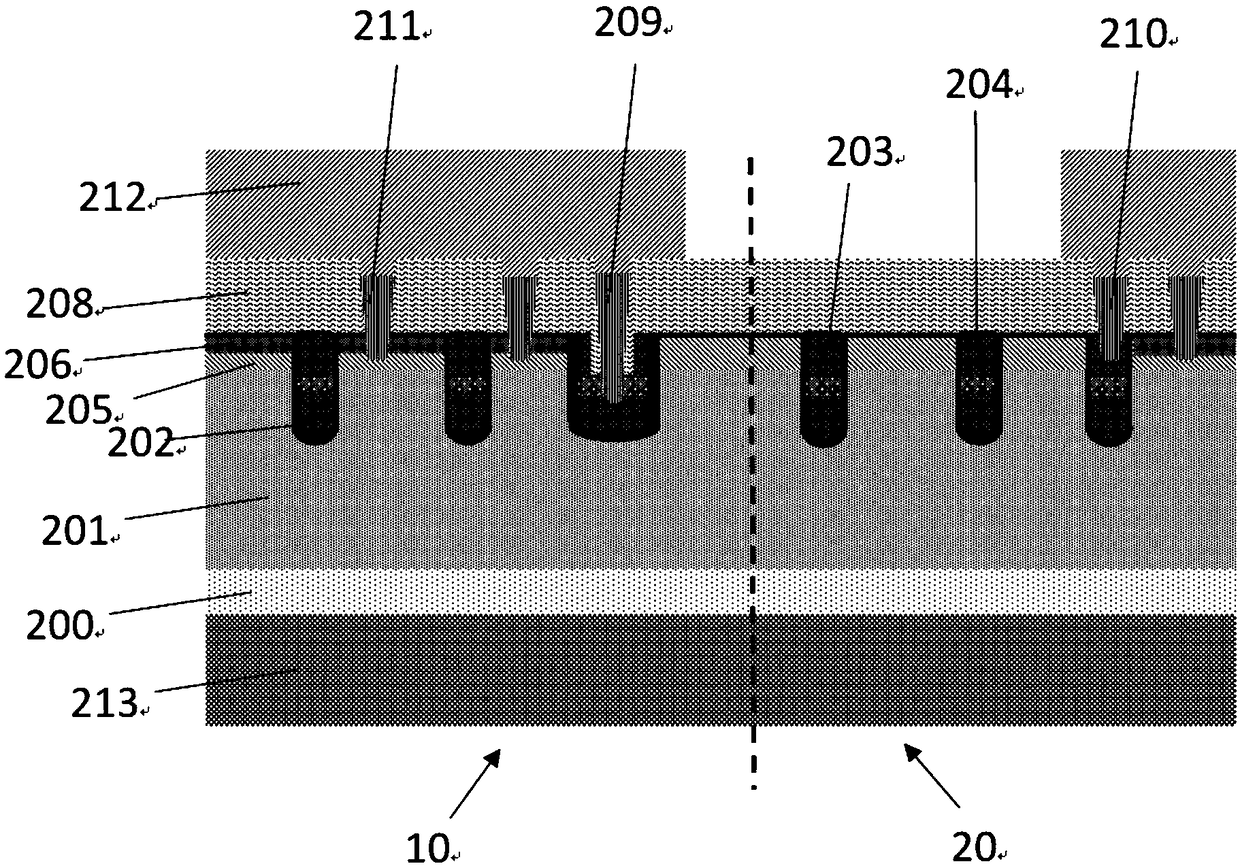 MOS transistor switch, preparation method thereof and electronic device comprising the same