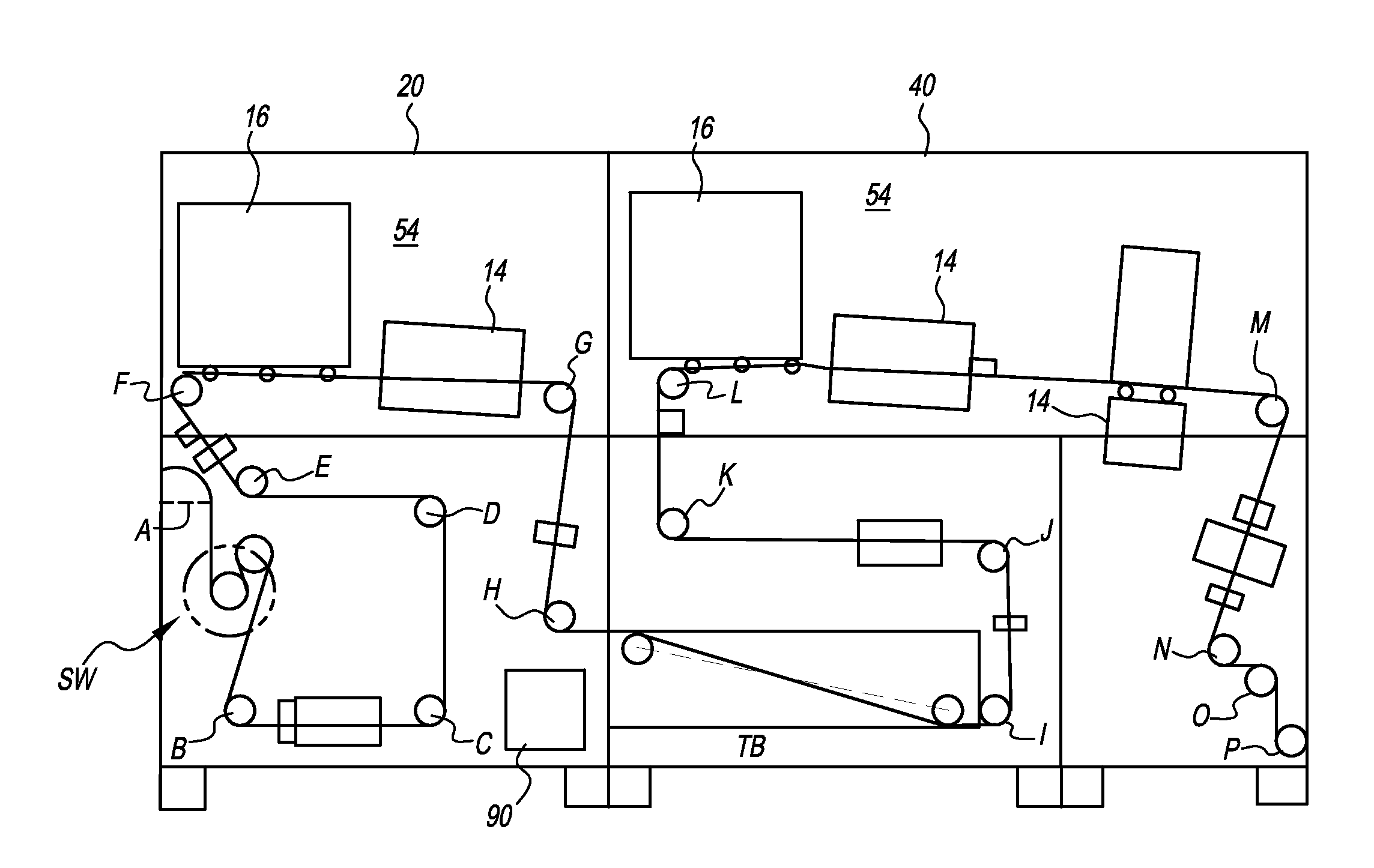 Edge guide for media transport system