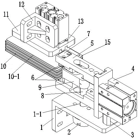 Automatic tab bending device