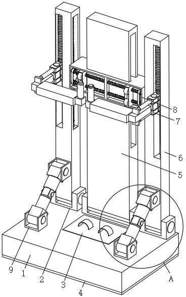 Kidney stone treatment auxiliary device for digestive system department