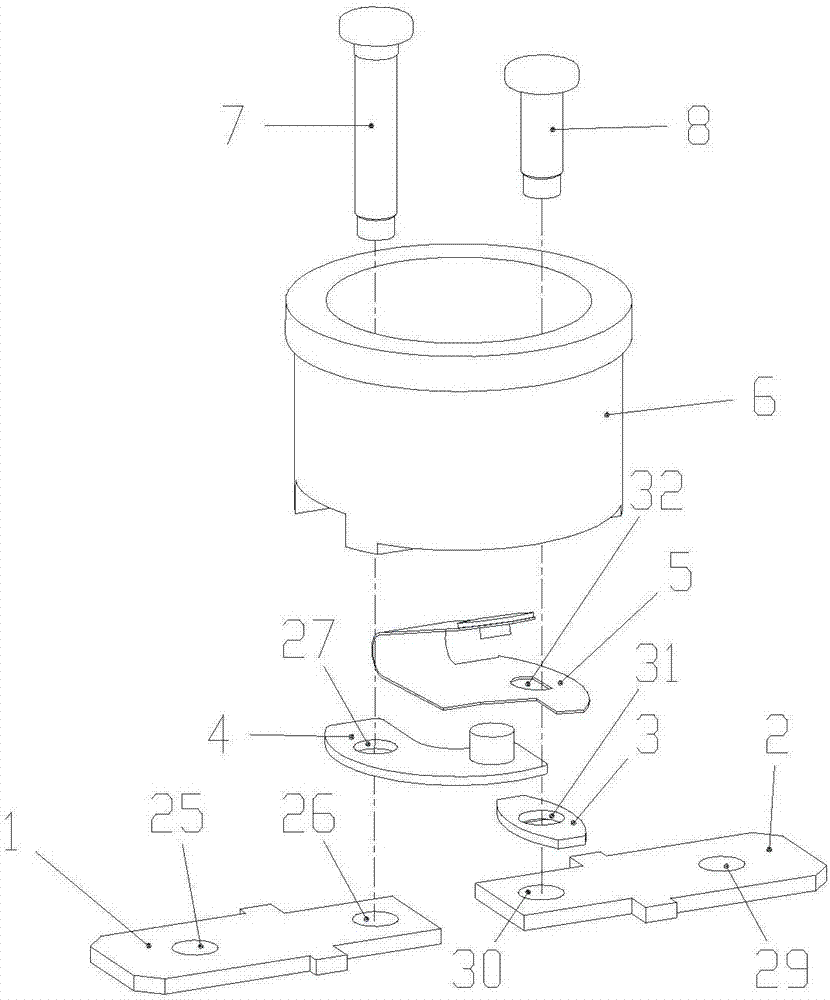 Special assembly equipment for rivets of electric products