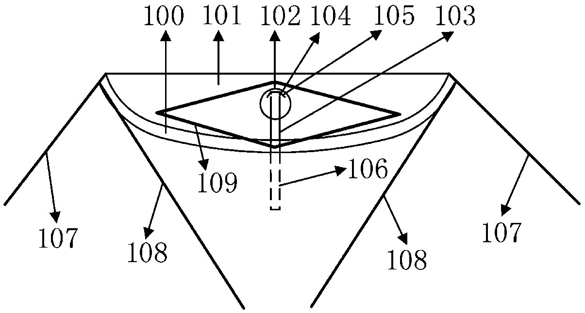 Tunnel inverted arch structure capable of resisting floor heave