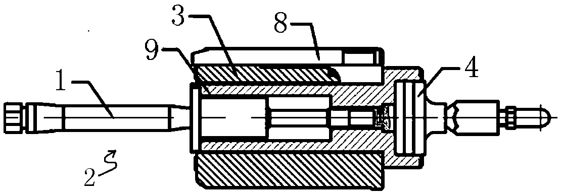 Mechanical transmission structure of electronic booster