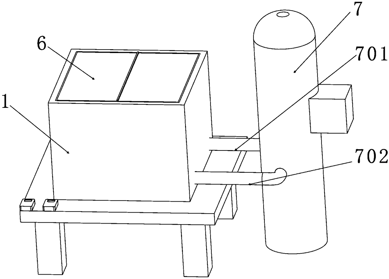 Equivalent thermal resistance and thermal conductivity coefficient detecting device for thermal insulation coating for building