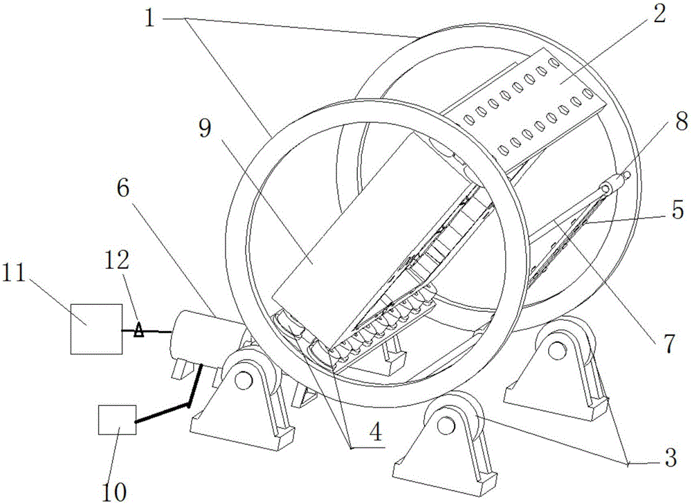 Automatic coating machine for casting coatings