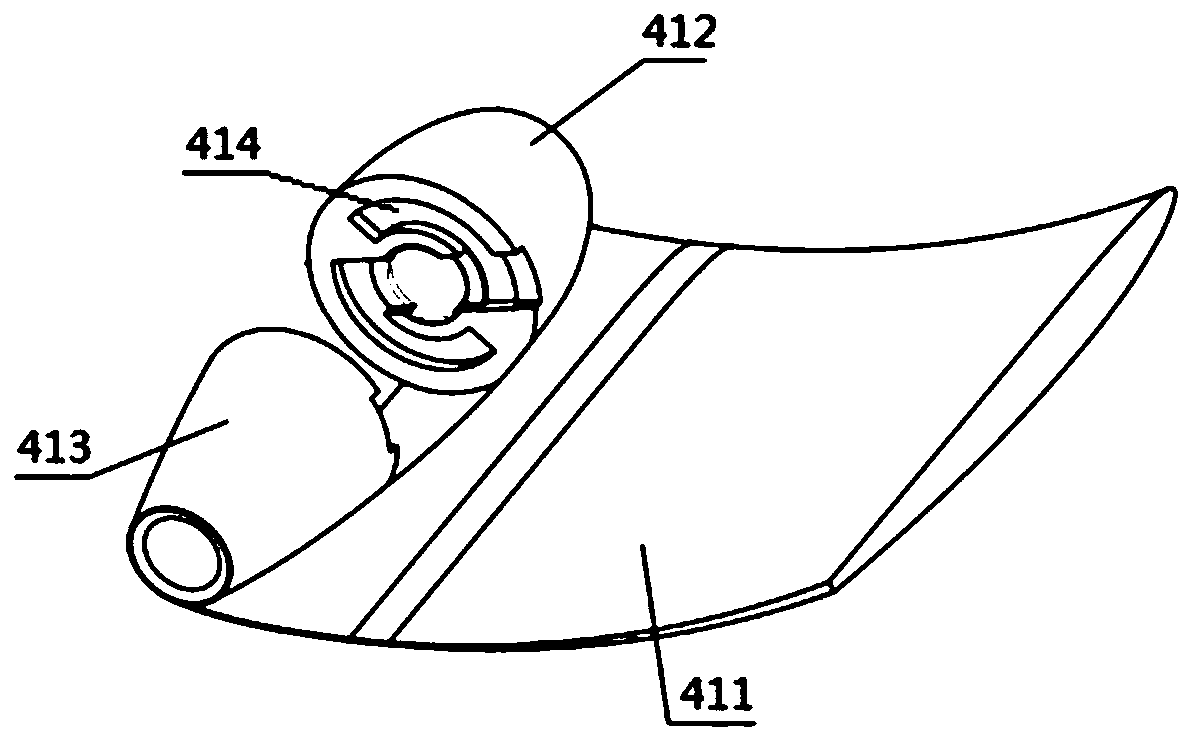 Vertical axis three-streamline automatic opening and closing water turbine