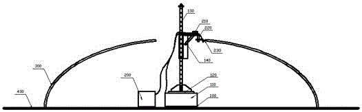 Auto-rotation type port cutting machine