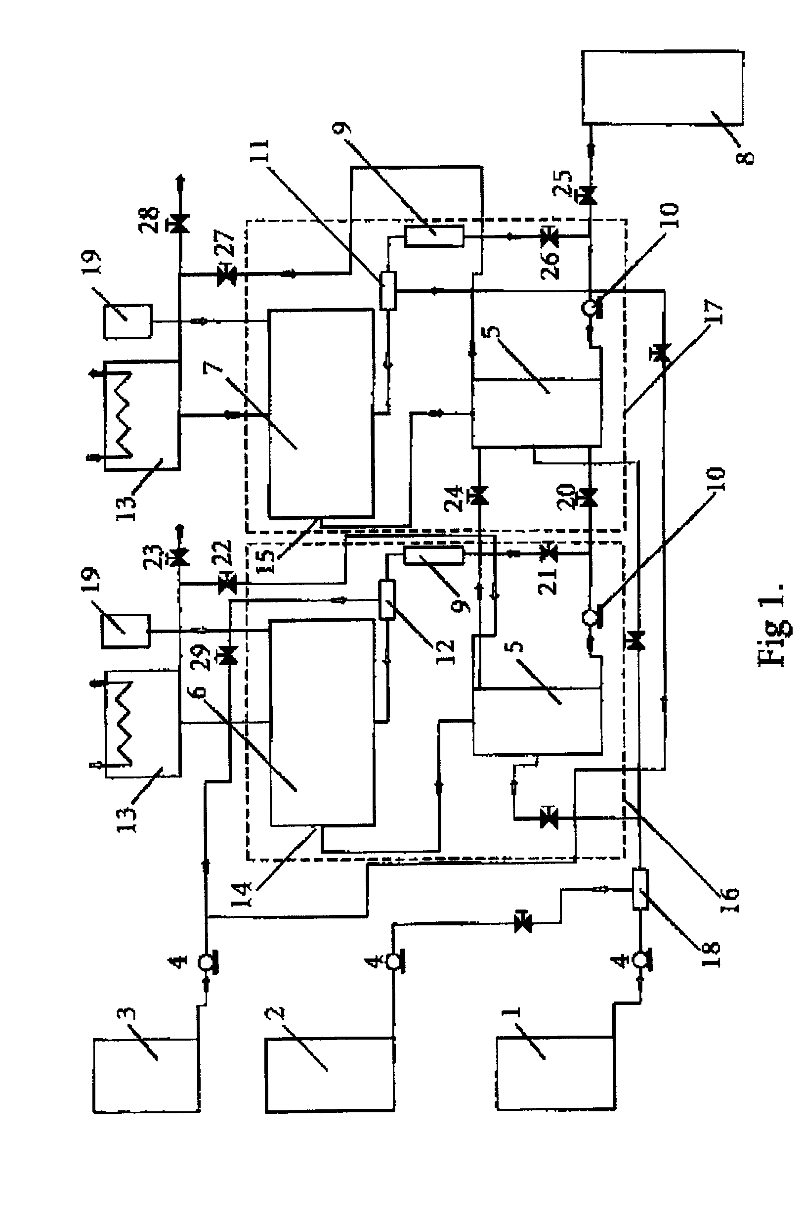 Method and apparatus for underwater decomposition of organic content of electrically conductive aqueous waste solutions