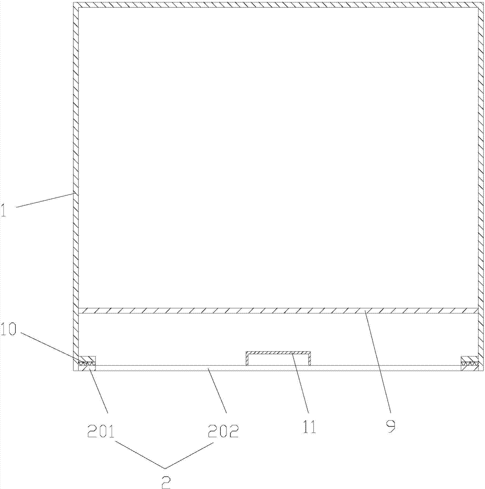 Control panel cabinet placed in open air