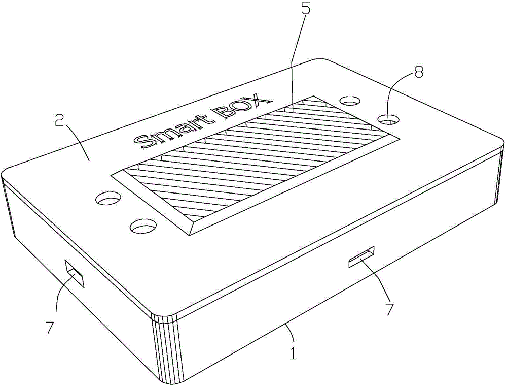 Ventilation and heat dissipation intelligent junction box