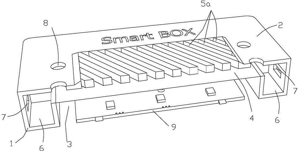 Ventilation and heat dissipation intelligent junction box