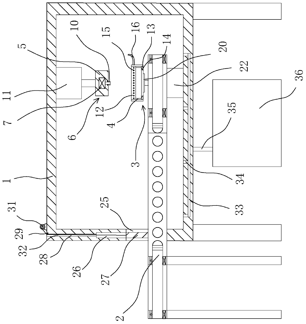 Heat treatment device and process for forward clutch hub