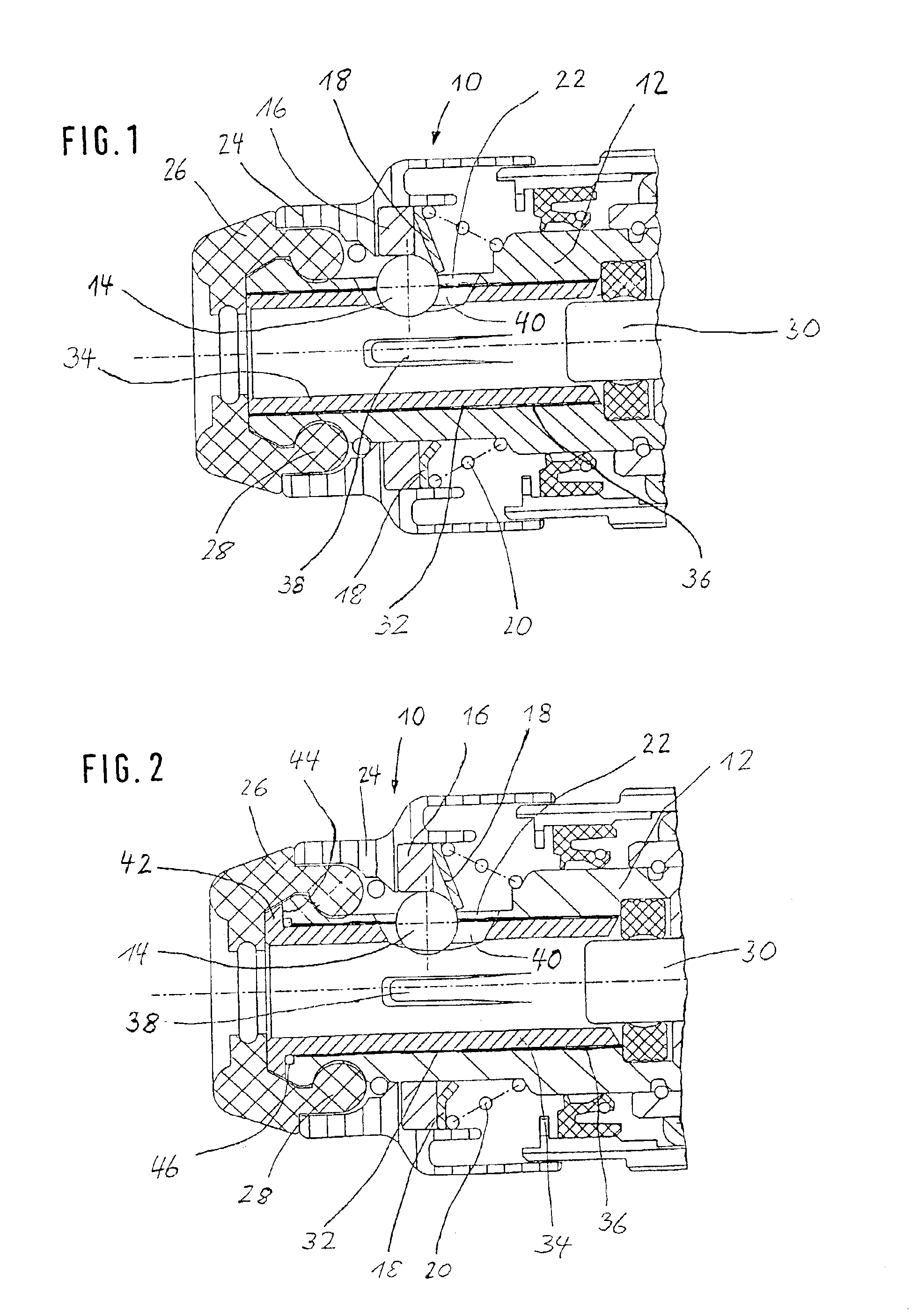 Tool mounting for a hand machine tool