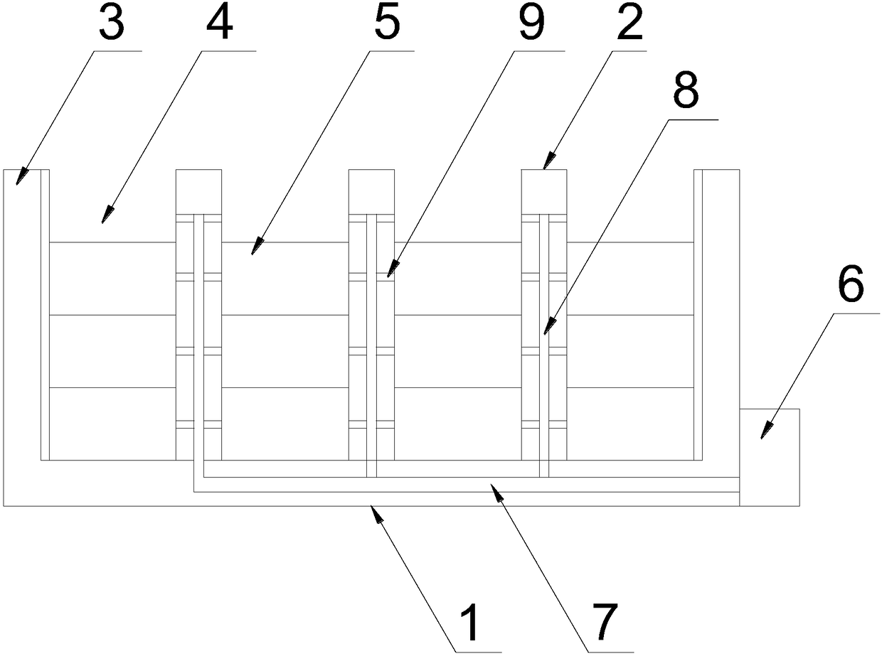 Ventilation transportation goods shelf