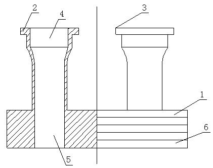 Double-port tube of transfusion bag