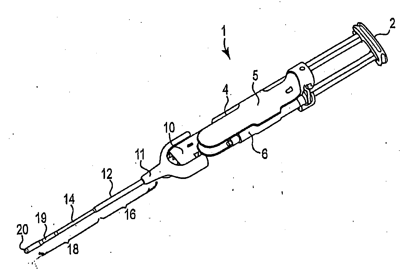 Multi-sectioned cannula with at least one lumen