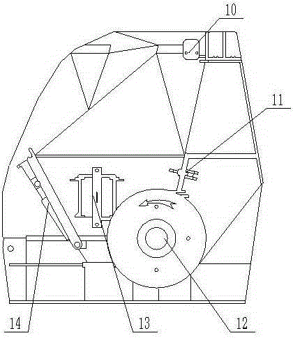 Analysis device for power distribution system of pure electric loader