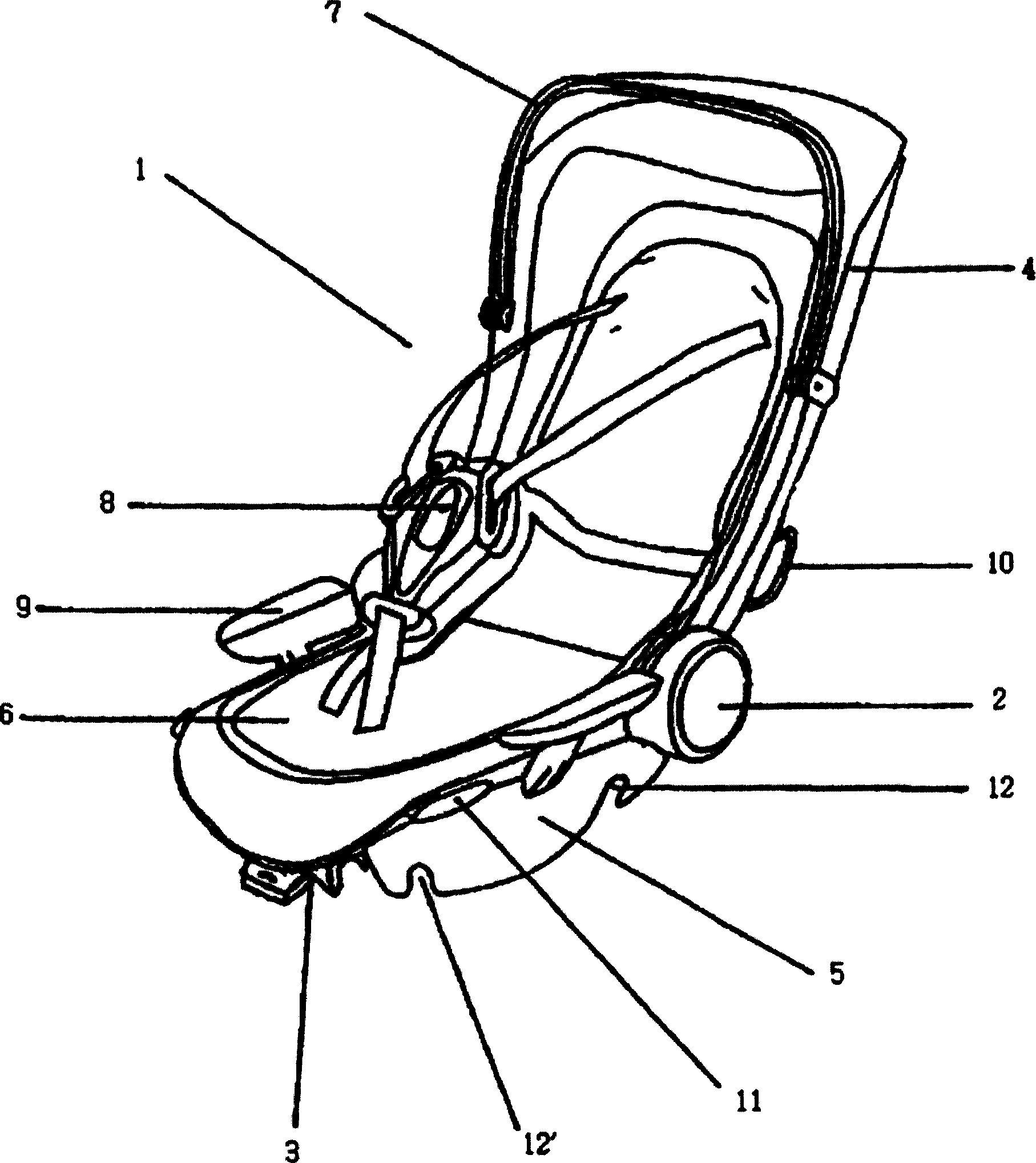 Multipurpose child car seat